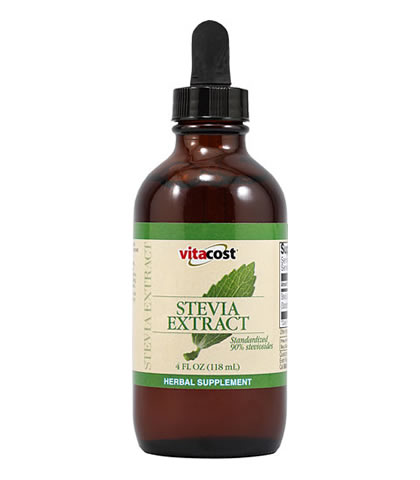 Stevia Extract Liquid, Vitacost (118ml) - Click Image to Close